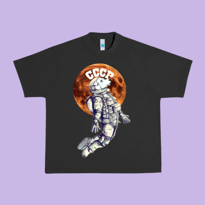 Laika, Space Traveler Urban Heavy Tee Designed By Bettercallsaul