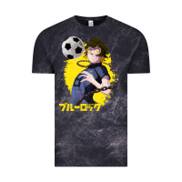 Cloud Black blue lock meguru bachira 1 Vintage Tee - tuanDangUi