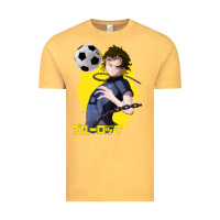 Vintage Mustard blue lock meguru bachira 1 Vintage Tee - tuanDangUi