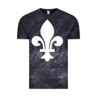 Cloud Black vintage quebec hockey   retro nordiques fleur de lis Vintage Tee - tuanDangUi