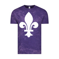Cloud Purple vintage quebec hockey   retro nordiques fleur de lis Vintage Tee - tuanDangUi