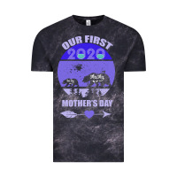 Cloud Black Our First Baby Mama Mother s Day Vintage Tee - Bettercallsaul