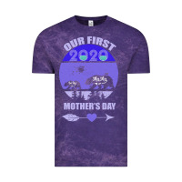 Cloud Purple Our First Baby Mama Mother s Day Vintage Tee - Bettercallsaul