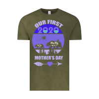 Vintage Olive Our First Baby Mama Mother s Day Vintage Tee - Bettercallsaul