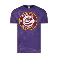 Cloud Purple geneve servette hc swiss ice hockey sports fans gshc geneva switzerlan Vintage Tee - tuanDangUi