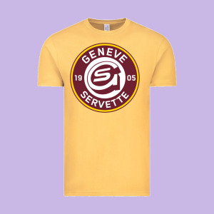 Geneve Servette Hc Swiss Ice Hockey Sports Fans Gshc Geneva Switzerlan Vintage Tee Designed By Tuandangui