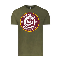 Vintage Olive geneve servette hc swiss ice hockey sports fans gshc geneva switzerlan Vintage Tee - tuanDangUi