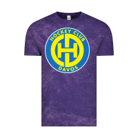 Cloud Purple hc davos swiss ice hockey sports fans Vintage Tee - tuanDangUi