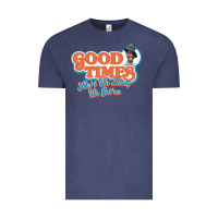 Vintage Denim good times ain't we lucky we got'em Vintage Tee - tuanDangUi