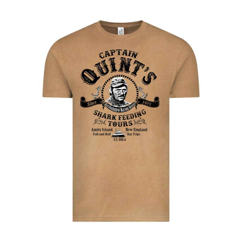 Quints Shark Feeding Tours Vintage Tee by tuanDangUi | Teevron