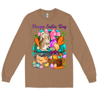 Toasted Coconut Happy Easter Day truck Long Sleeve Tee - HowdyJamesFarm