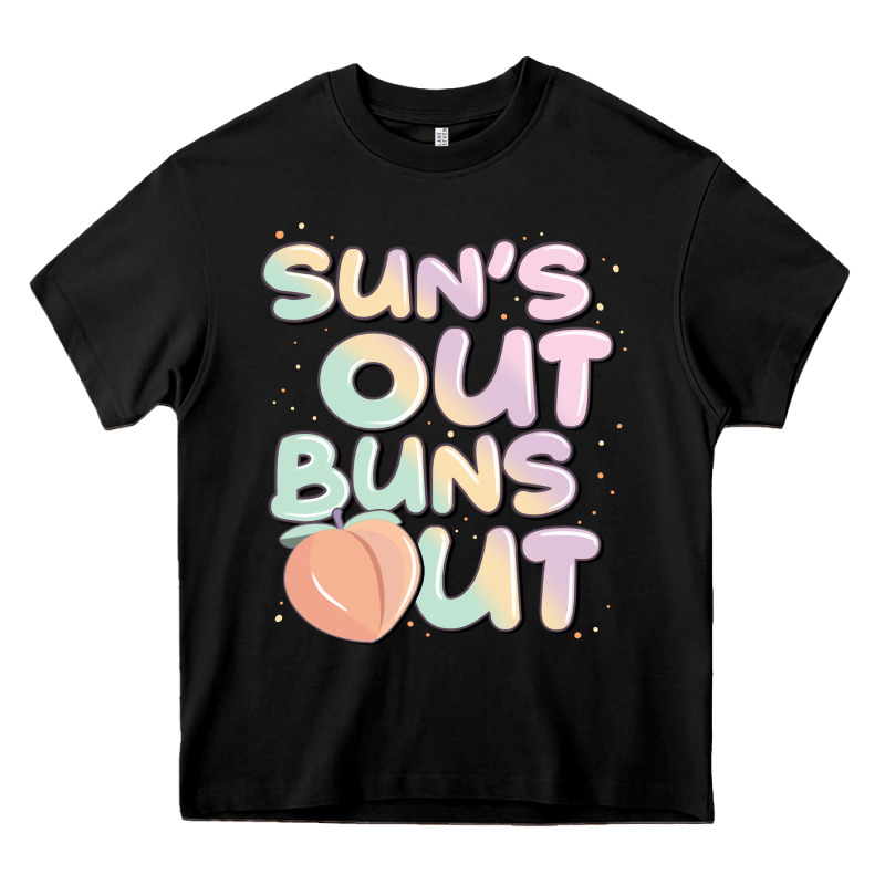 Sun's Out Buns Out Heavy Core Tee by JahusDesignShop | Teevron