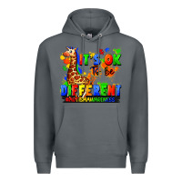 Rock it's ok to be different autism awareness Premium Hoodie - FaDigitalArtStudio