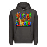 Smoke it's ok to be different autism awareness Premium Hoodie - FaDigitalArtStudio