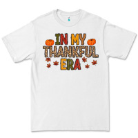 White In My Thankful Era Premium Tee - MaliasSmallBusiness