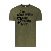 Vintage Olive i'm what willis was talking about Vintage Tee - tuanDangUi