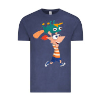 Vintage Denim phineas and perry Vintage Tee - tuanDangUi