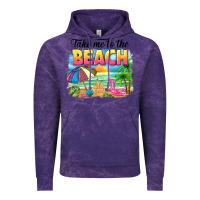 Cloud Purple take me to the beach Vintage Hoodie - NancyCooperArtShop