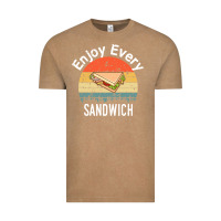 Vintage Coffee enjoy every sandwich   sandwich gift   sandwich lover   funny gift ide Vintage Tee - tuanDangUi