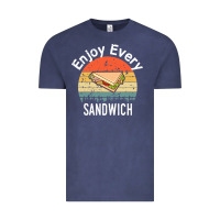 Vintage Denim enjoy every sandwich   sandwich gift   sandwich lover   funny gift ide Vintage Tee - tuanDangUi