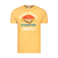 Vintage Mustard enjoy every sandwich   sandwich gift   sandwich lover   funny gift ide Vintage Tee - tuanDangUi