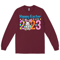 Happy Easter 2023 Easter Day Long Sleeve Tee | Teevron