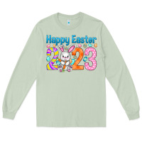 Matcha Happy Easter 2023 Easter Day Long Sleeve Tee - HowdyJamesFarm