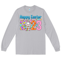 Moon Dust Happy Easter 2023 Easter Day Long Sleeve Tee - HowdyJamesFarm