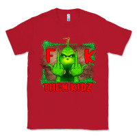 Red Fuck Them Kids Grinch Classic Tee - Bettercallsaul