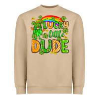 St. Patrick's Lucky Little Dude Heavyweight Sweatshirt | Teevron