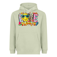 Matcha Love Summer Heavyweight Hoodie - CowhideDigitalArt