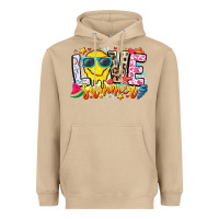 Mushroom Love Summer Heavyweight Hoodie - CowhideDigitalArt