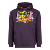 Plum Love Summer Heavyweight Hoodie - CowhideDigitalArt