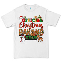 White Official Christmas baking team Premium Tee - NancyCooperArtShop