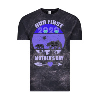Cloud Black Our First Baby Mama Mother s Day Vintage Tee - Bettercallsaul