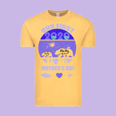 Our First Baby Mama Mother S Day Vintage Tee Designed By Bettercallsaul