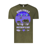 Vintage Olive Our First Baby Mama Mother s Day Vintage Tee - Bettercallsaul