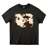 Asphalt brown cowhide background Heavy Core Tee - NancyCooperArtShop