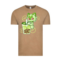 Vintage Coffee sprigatito matcha bubble classic . Vintage Tee - tuanDangUi