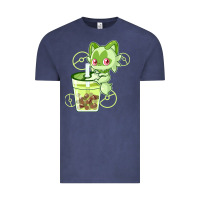 Vintage Denim sprigatito matcha bubble classic . Vintage Tee - tuanDangUi