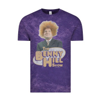 Cloud Purple benny hill Vintage Tee - tuanDangUi