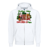 Christmas Wishes Gingerbread Kisses Zipper Hoodie | Teevron