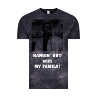 Cloud Black hangin' out with my family (birdemic) Vintage Tee - tuanDangUi