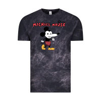 Cloud Black michael the mouse Vintage Tee - tuanDangUi