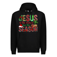 Black jesus is the reason for the season christmas bbs Premium Hoodie - BundleAndBundleShop
