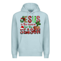 Blue Mist jesus is the reason for the season christmas bbs Premium Hoodie - BundleAndBundleShop