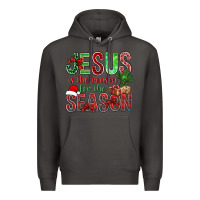 Smoke jesus is the reason for the season christmas bbs Premium Hoodie - BundleAndBundleShop