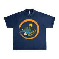 Navy I hate people camping hiking Urban Heavy Tee - Bettercallsaul