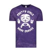Cloud Purple pretty girls make graves Vintage Tee - tuanDangUi
