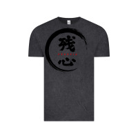 Vintage Black zanshin   remaining mind Vintage Tee - tuanDangUi